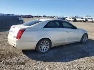 2014 Cadillac CTS Sedan RWD with VIN 1G6AP5SXXE0162218, listed as a Copart auction lot 46192085 with 119,249 mi miles and Salvage Title. Bid and sale history available at carsss.com. Image 3.