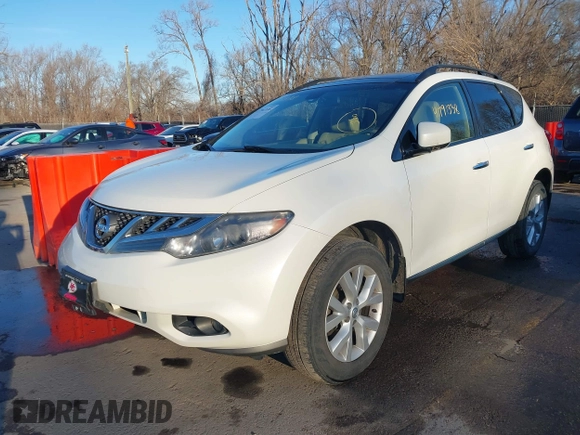 2012 Nissan Murano SL with VIN JN8AZ1MW9CW240149, listed as a IAAI auction lot 41791338 with 135,987 mi miles and . Bid and sale history available at DreamBid. Image 17.