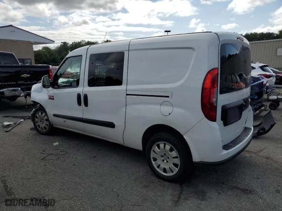 2021 Ram ProMaster City Wagon SLT with VIN ZFBHRFBBXM6V73875, listed as a Copart auction lot 68003264 with 52,217 mi miles and Salvage Title. Bid and sale history available at carsss.com. Image 2.