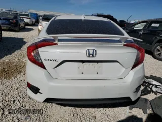 2017 Honda Civic EX-T with VIN 2HGFC1F35HH645714, listed as a Copart auction lot 48989565 with Not Provided miles and Salvage Title. Bid and sale history available at carsss.com. Image 6.
