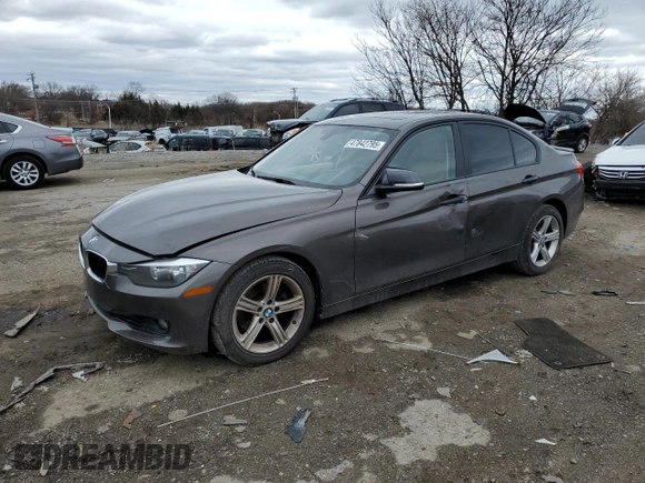 2013 BMW 3 Series 328i xDrive with VIN WBA3B5C52DF590133, listed as a Copart auction lot 47842795 with 133,604 mi miles and Salvage Title. Bid and sale history available at carsss.com. Image 1.