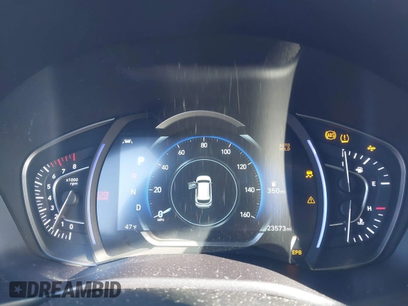 2019 Hyundai Santa Fe Ultimate with VIN 5NMS53AA3KH026730, listed as a IAAI auction lot 41432797 with 23,573 mi miles. Bid and sale history available at carsss.com. Image 7.