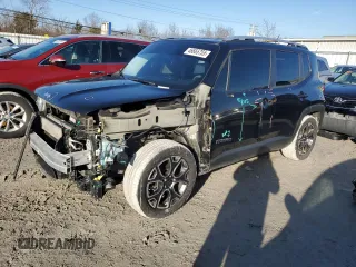 2017 Jeep Renegade Limited with VIN ZACCJADB7HPF08466, listed as a Copart auction lot 46665755 with 139,838 mi miles and Salvage title. Bid and sale history available at DreamBid. Image 1.