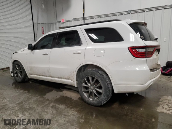 2017 Dodge Durango GT with VIN 1C4RDJDG3HC817031, listed as a Copart auction lot 45729955 with 134,959 mi miles and Salvage title. Bid and sale history available at DreamBid. Image 2.