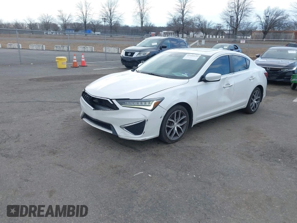 2019 Acura ILX w/Premium Pkg with VIN 19UDE2F7XKA002713, listed as a IAAI auction lot 41666039 with 73,332 mi miles. Bid and sale history available at carsss.com. Image 2.