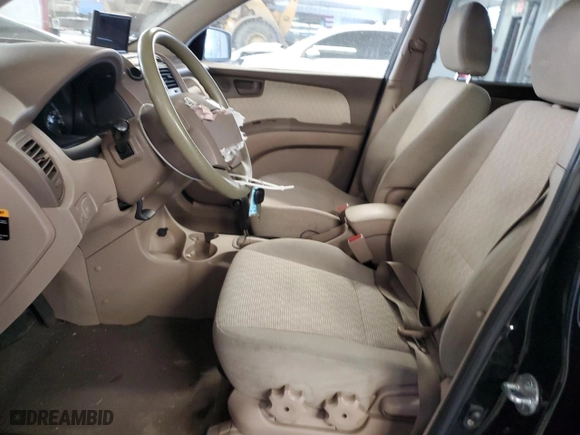 2008 Kia Sportage LX with VIN KNDJF724387504296, listed as a Copart auction lot 46443765 with 0 mi miles and Salvage Title. Bid and sale history available at carsss.com. Image 7.