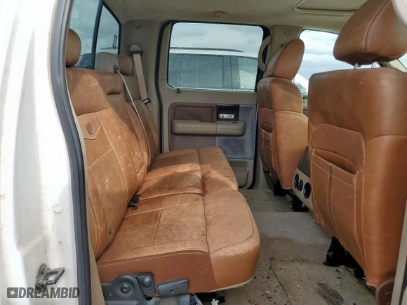 2008 Ford F-150 XLT with VIN 1FTPW12V08KB21705, listed as a Copart auction lot 50606265 with 321,295 mi miles and Salvage Title. Bid and sale history available at carsss.com. Image 10.