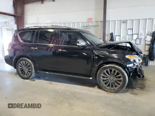 2020 Nissan Armada Platinum with VIN JN8AY2NE8L9782310, listed as a Copart auction lot 38590844 with 52,274 mi miles. Bid and sale history available at carsss.com. Image 4.