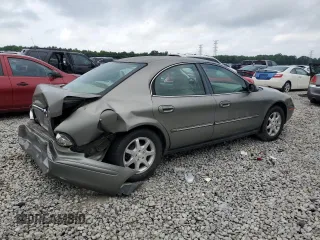 2001 Mercury Sable with VIN 1MEFM53U01A627026, listed as a Copart auction lot 57355804 with 248,244 mi miles and Salvage title. Bid and sale history available at DreamBid. Image 3.