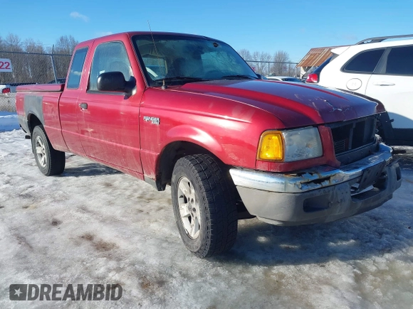 2003 Ford Ranger XL Fleet with VIN 1FTZR15E83TA48100, listed as a IAAI auction lot 41654484 with 96,820 mi miles and . Bid and sale history available at DreamBid. Image 1.