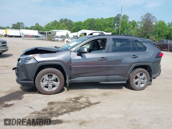 2024 Toyota RAV4 XLE with VIN 2T3P1RFV4RC481948, listed as a IAAI auction lot 42167101 with 8,044 mi miles and . Bid and sale history available at DreamBid. Image 14.