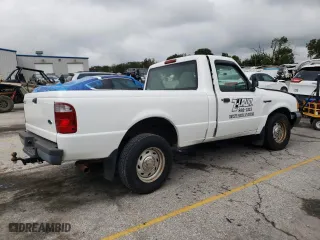 2002 Ford Ranger XL with VIN 1FTYR10D02PB23728, listed as a Copart auction lot 72013054 with 142,354 mi miles and Salvage Title. Bid and sale history available at carsss.com. Image 3.