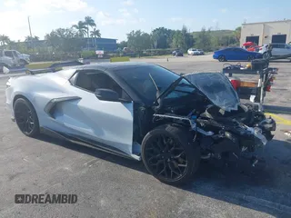 2021 Chevrolet Corvette 2LT with VIN 1G1YB3D44M5107033, listed as a IAAI auction lot 42094395 with 23,082 mi miles and . Bid and sale history available at DreamBid. Image 1.