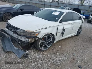 2020 Honda Accord Sport with VIN 1HGCV2F33LA028905, listed as a IAAI auction lot 41937603 with 40,876 mi miles and . Bid and sale history available at DreamBid. Image 2.