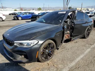 2020 BMW M5 Competition with VIN WBSJF0C00LCD28953, listed as a Copart auction lot 85715324 with 69,747 mi miles and Salvage Title. Bid and sale history available at carsss.com. Image 1.