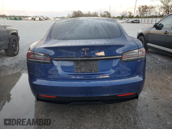 2022 Tesla Model S with VIN 5YJSA1E50NF479268, listed as a Copart auction lot 85481184 with Not provided miles and Non repairable. Bid and sale history available at DreamBid. Image 6.