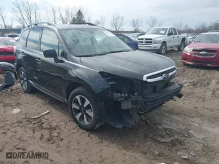 2017 Subaru Forester Premium with VIN JF2SJAGC1HH438553, listed as a IAAI auction lot 41701704 with 125,988 mi miles. Bid and sale history available at carsss.com. Image 1.