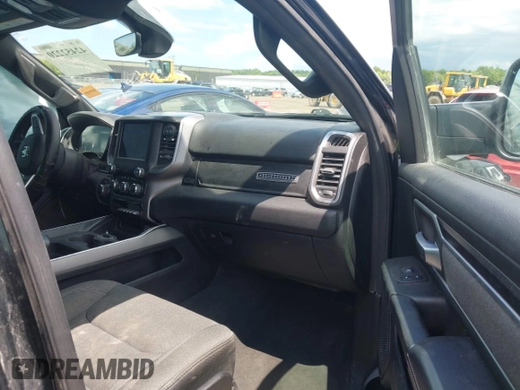 2020 Ram 1500 Big Horn with VIN 1C6SRFFT3LN103124, listed as a IAAI auction lot 42452220 with 122,285 mi miles and . Bid and sale history available at DreamBid. Image 5.