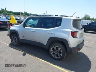 2015 Jeep Renegade Limited with VIN ZACCJBDT0FPC44891, listed as a IAAI auction lot 42415637 with 207,975 mi miles and . Bid and sale history available at DreamBid. Image 3.