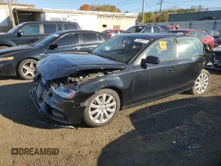2014 Audi A4 Premium with VIN WAUDFAFL7EN039456, listed as a Copart auction lot 80610204 with 0 mi miles and Salvage Title. Bid and sale history available at carsss.com. Image 1.