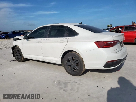 2023 Volkswagen Jetta SE with VIN 3VW7M7BUXPM012544, listed as a Copart auction lot 62155835 with 19,369 mi miles and Salvage title. Bid and sale history available at DreamBid. Image 2.