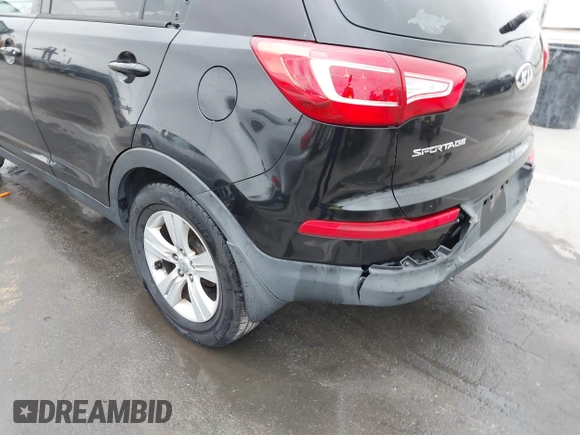 2013 Kia Sportage LX with VIN KNDPB3A27D7452499, listed as a IAAI auction lot 42164249 with 169,845 mi miles. Bid and sale history available at carsss.com. Image 6.