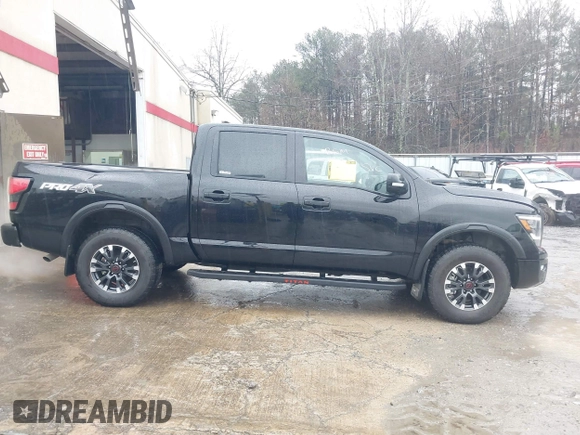 2024 Nissan Titan Pro-4X with VIN 1N6AA1ED6RN118344, listed as a IAAI auction lot 41546438 with 10,163 mi miles and . Bid and sale history available at DreamBid. Image 13.