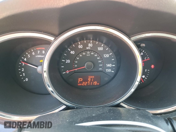 2012 Kia Sorento EX with VIN 5XYKU4A21CG300276, listed as a Copart auction lot 47244925 with 227,119 mi miles and Salvage Title. Bid and sale history available at carsss.com. Image 9.