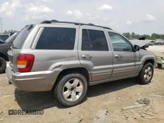 2001 Jeep Grand Cherokee Limited with VIN 1J4GW58S91C586210, listed as a Copart auction lot 58985344 with 151,912 mi miles and Salvage Title. Bid and sale history available at carsss.com. Image 3.
