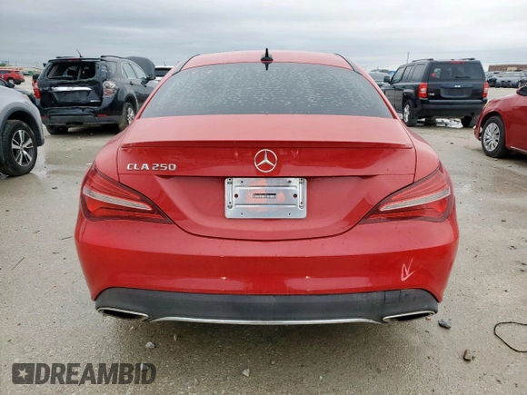 2019 Mercedes-Benz CLA 250 with VIN WDDSJ4EB5KN768009, listed as a Copart auction lot 51668805 with 87,095 mi miles and Salvage Title. Bid and sale history available at DreamBid. Image 6.
