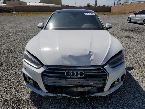 2018 Audi A5 Sportback Premium Plus with VIN WAUENCF54JA008249, listed as a Copart auction lot 52635355 with 138,584 mi miles and Salvage Title. Bid and sale history available at DreamBid. Image 5.