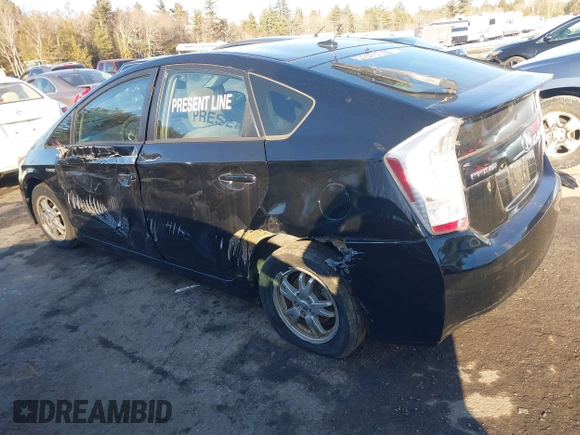 2010 Toyota Prius II with VIN JTDKN3DU6A0124414, listed as a IAAI auction lot 41485916 with 1 mi miles. Bid and sale history available at carsss.com. Image 3.