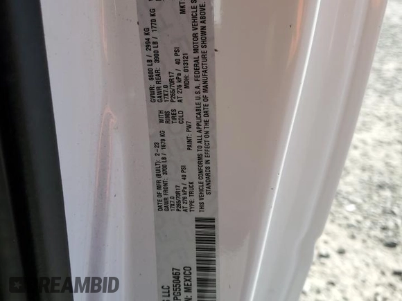 2023 Ram 1500 Tradesman z VIN 3C6JR6DGXPG550467, wystawiony jako Copart lot #76665604 z przebiegiem 25 757 mil mil oraz Szkoda całkowita • Salvage title. Historia ofert i sprzedaży dostępna na DreamBid. Obrazek 12.