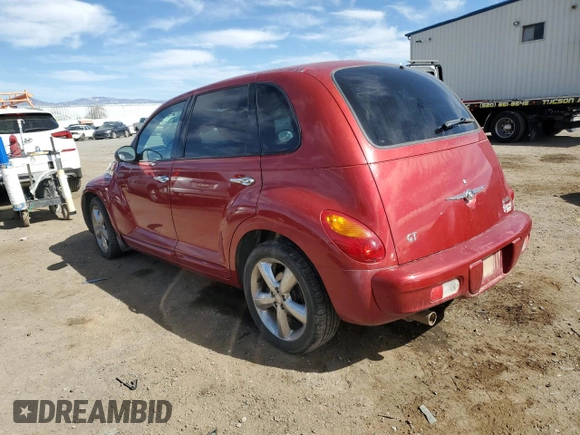2003 Chrysler PT Cruiser GT with VIN 3C8FY78G63T624307, listed as a Copart auction lot 45389895 with 111,765 mi miles and Salvage title. Bid and sale history available at DreamBid. Image 2.