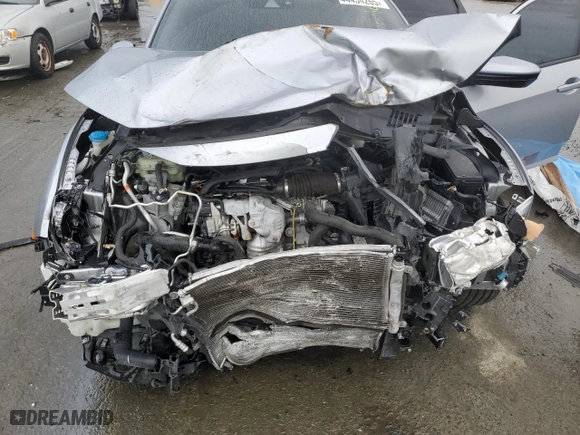 2019 Honda Civic Sedan EX-L with VIN 19XFC1F75KE216657, listed as a Copart auction lot 44454265 with 0 mi miles and Salvage Title. Bid and sale history available at carsss.com. Image 11.