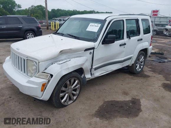 2012 Jeep Liberty Sport with VIN 1C4PJMAK3CW143013, listed as a IAAI auction lot 42437649 with 187,119 mi miles and . Bid and sale history available at DreamBid. Image 17.