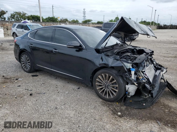 2013 Kia Cadenza Premium with VIN KNALB4J17H5091768, listed as a Copart auction lot 75901464 with 102,144 mi miles and Clean Title. Bid and sale history available at carsss.com. Image 4.