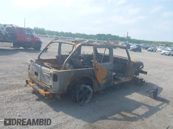 2013 Jeep Wrangler Unlimited Sahara with VIN 1C4BJWEG6DL551696, listed as a IAAI auction lot 42171223 with 164,927 mi miles and . Bid and sale history available at DreamBid. Image 4.
