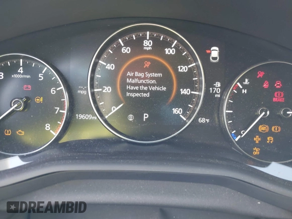 2023 Mazda CX-30 S with VIN 3MVDMBAM8PM545288, listed as a IAAI auction lot 42198433 with 19,609 mi miles and . Bid and sale history available at DreamBid. Image 7.