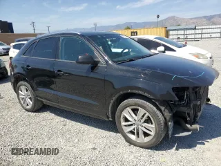 2017 Audi Q3 Premium with VIN WA1BCCFS0HR016565, listed as a Copart auction lot 51811605 with 70,723 mi miles and Salvage Title. Bid and sale history available at carsss.com. Image 4.