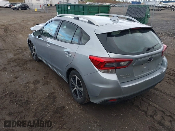 2023 Subaru Impreza Premium with VIN 4S3GTAV6XP3703123, listed as a IAAI auction lot 42018724 with 80,610 mi miles and . Bid and sale history available at DreamBid. Image 3.