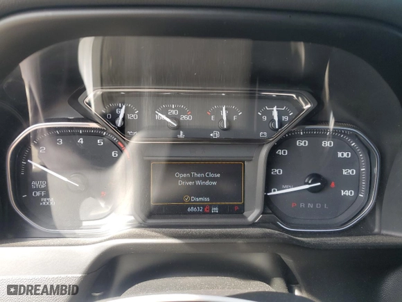 2021 GMC Sierra 1500 Elevation with VIN 3GTU9CED1MG194172, listed as a Copart auction lot 53907645 with 68,632 mi miles and Salvage Title. Bid and sale history available at carsss.com. Image 9.