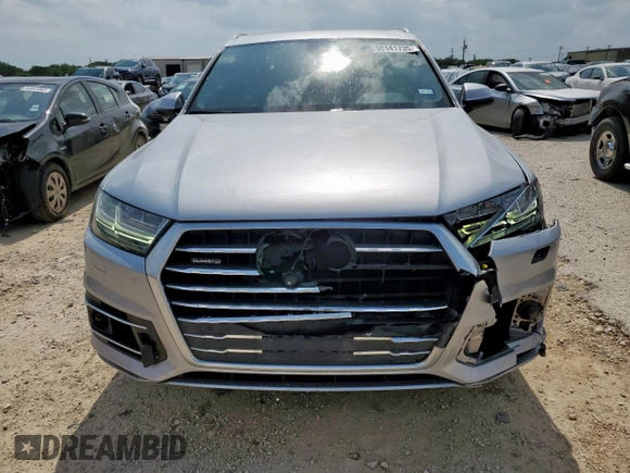2018 Audi Q7 Premium Plus z VIN WA1LAAF79JD053093, wystawiony jako Copart lot #59141735 z przebiegiem 72 657 mil mil oraz Szkoda całkowita • Salvage title. Historia ofert i sprzedaży dostępna na DreamBid. Obrazek 5.
