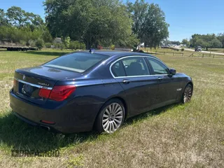 2012 BMW 7 Series 750Li xDrive with VIN WBAKC8C59CC437999, listed as a Copart auction lot 53728665 with 145,420 mi miles and Clean title. Bid and sale history available at DreamBid. Image 4.