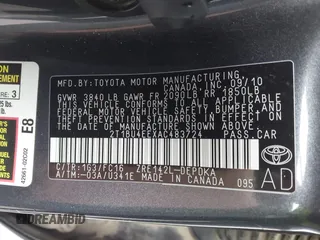 2010 Toyota Corolla with VIN 2T1BU4EEXAC483724, listed as a IAAI auction lot 42348024 with 140,543 mi miles and . Bid and sale history available at DreamBid. Image 9.