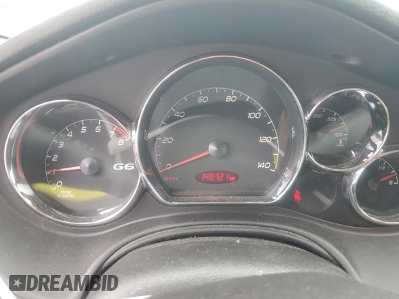 2007 Pontiac G6 1SV Value Leader with VIN 1G2ZF58B674261729, listed as a Copart auction lot 57665115 with 140,121 mi miles and Salvage title. Bid and sale history available at DreamBid. Image 9.