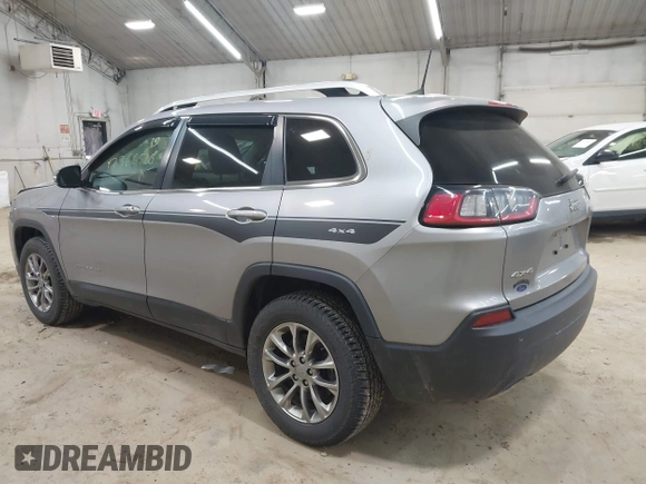 2020 Jeep Cherokee Altitude with VIN 1C4PJMLX9LD635274, listed as a IAAI auction lot 42366526 with 53,589 mi miles and . Bid and sale history available at DreamBid. Image 3.
