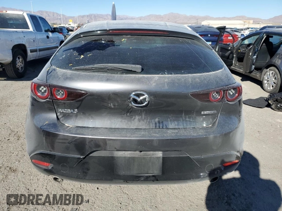 2020 Mazda Mazda3 Hatchback with VIN JM1BPALM9L1163642, listed as a Copart auction lot 80290814 with 34,740 mi miles and Salvage Title. Bid and sale history available at carsss.com. Image 6.