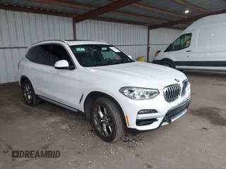 2021 BMW X3 xDrive30i with VIN 5UXTY5C03M9F57938, listed as a IAAI auction lot 41093987 with 102,557 mi miles and . Bid and sale history available at DreamBid. Image 1.