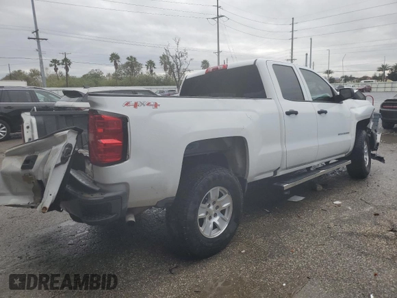 2017 Chevrolet Silverado 1500 Work Truck with VIN 1GCVKNEHXHZ145016, listed as a Copart auction lot 41849385 with 131,222 mi miles and Salvage Title. Bid and sale history available at carsss.com. Image 3.